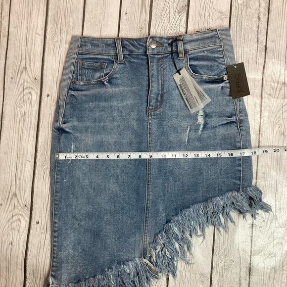 Buffalo David Bitton Jean Skirt - Picture 4 of 10